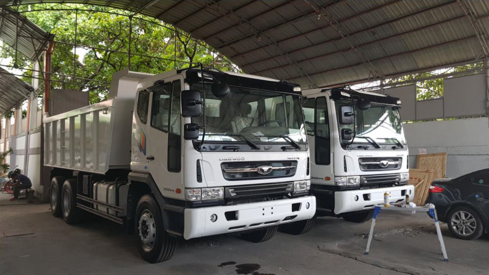 DAEWOO K6VDF DUMP TRUCK