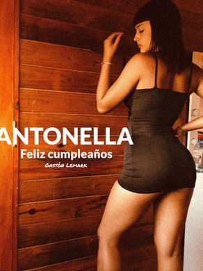 Antonella: feliz cumpleaños.