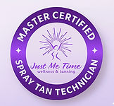 Master Cetified Spray Tan Badge