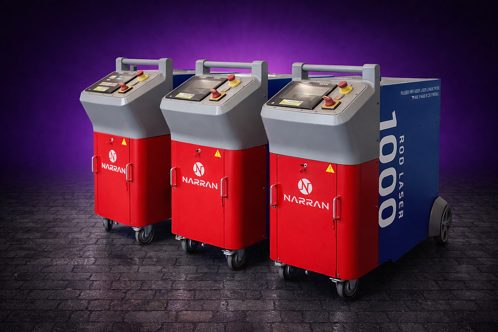 High-tech laser cleaning systems on cobblestones.png