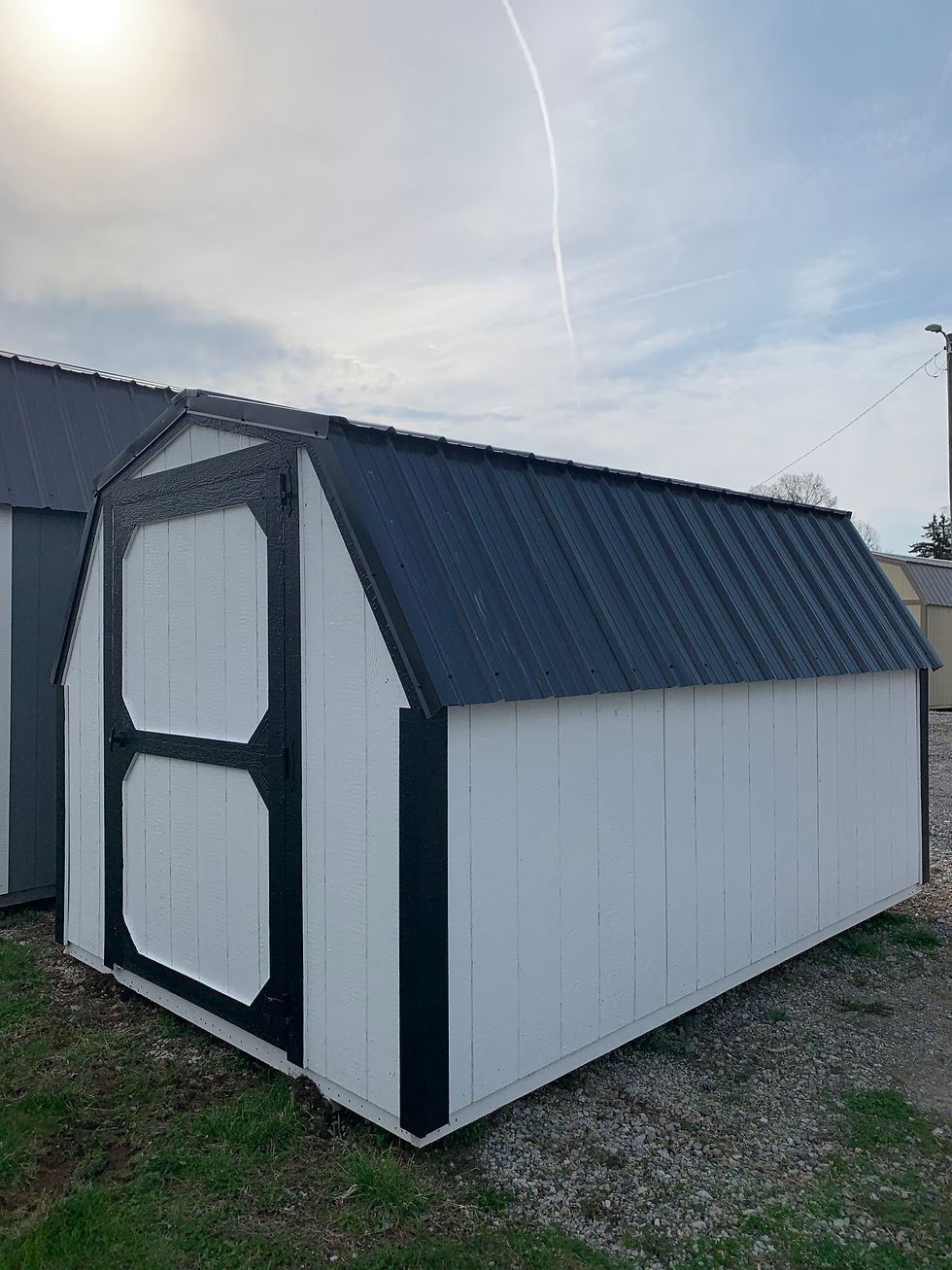 Thumbnail: 8’ x 12’ White Barn