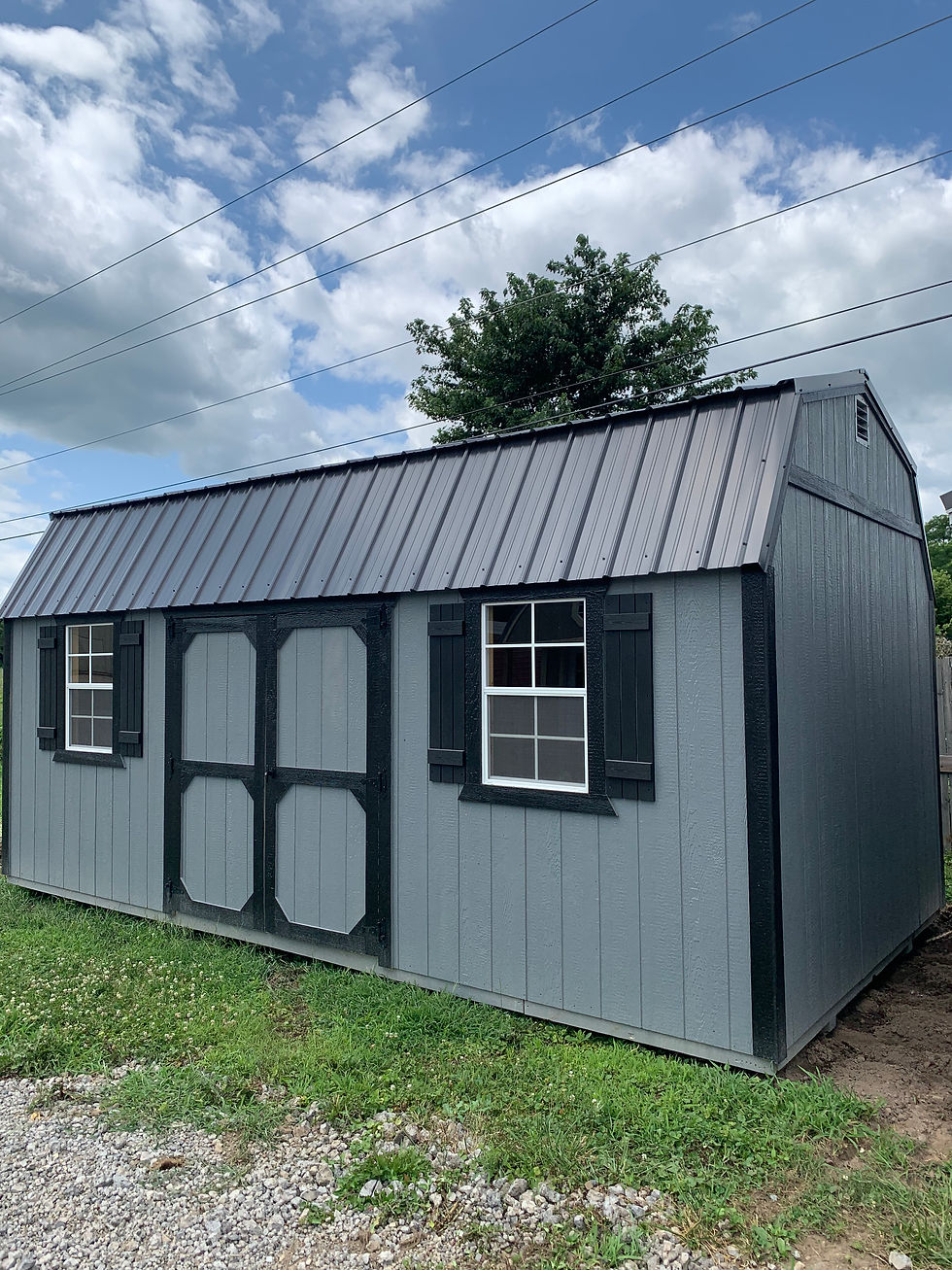 Thumbnail: 10 x 20 Side Lofted Barn
