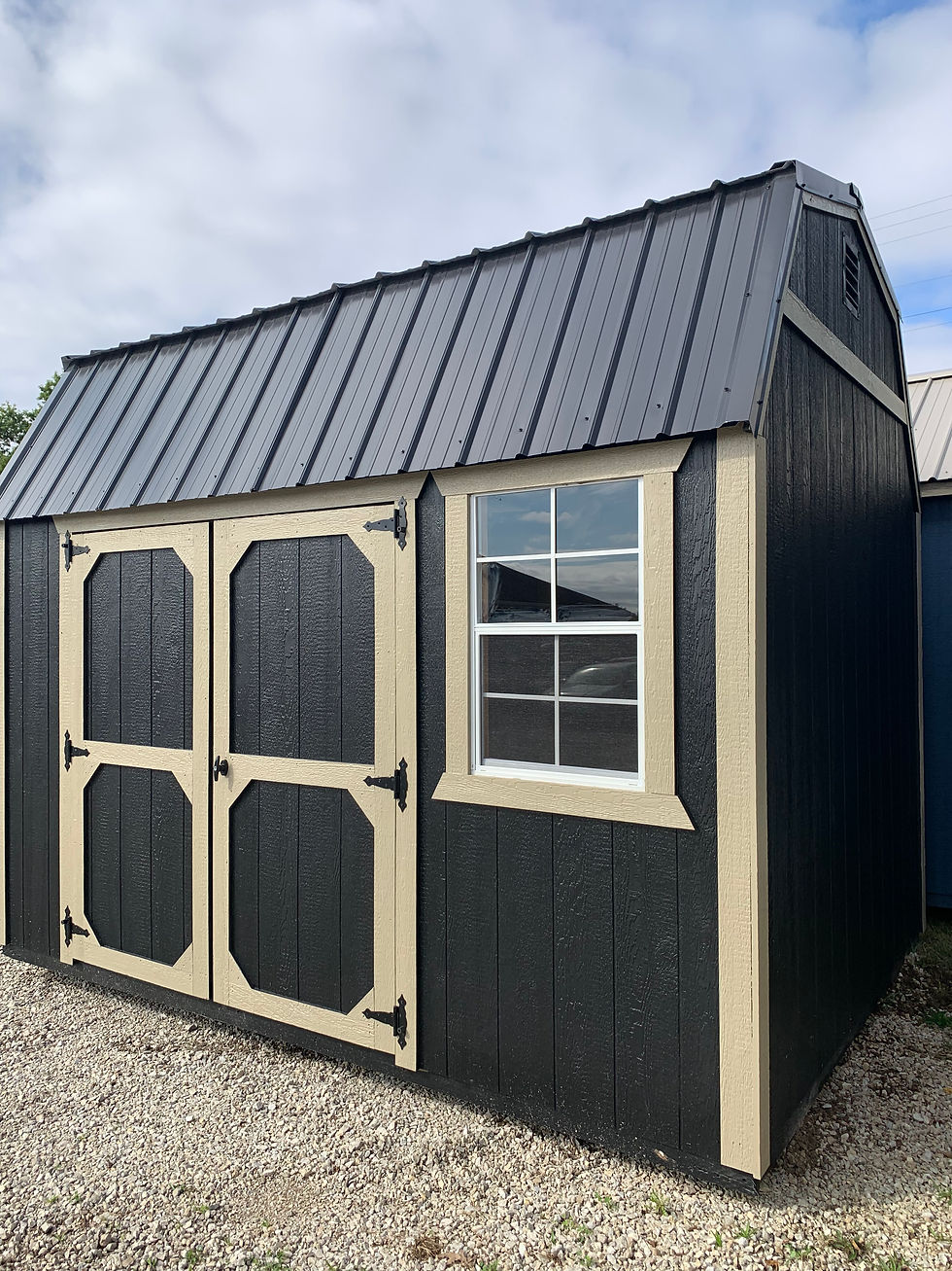 Thumbnail: 8 x 12 Side Lofted Barn