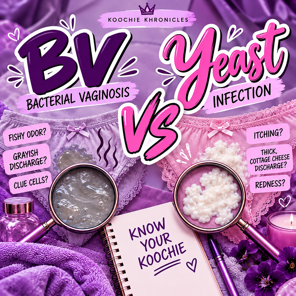 BV vs Yeast Infection: Koochie K Breakdown