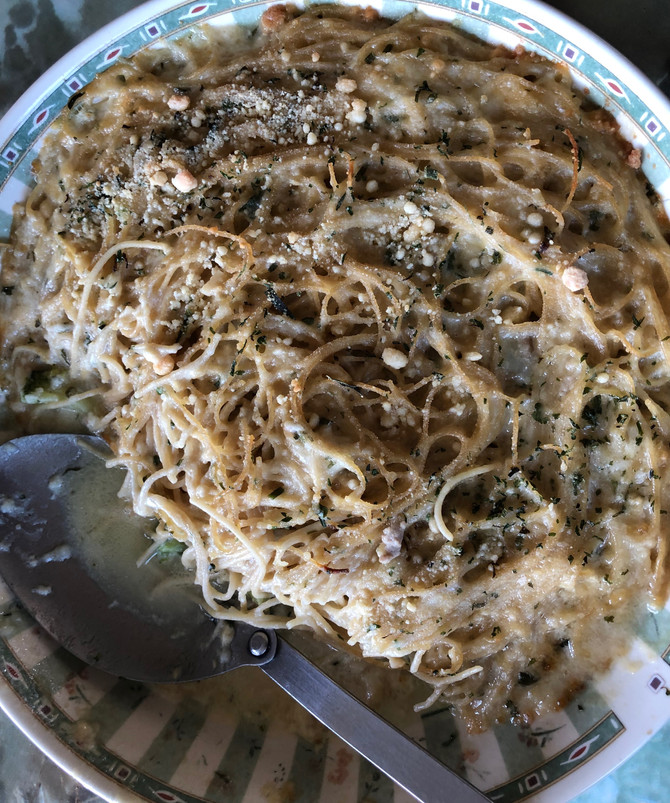 Surprise Spaghetti Pie, Too Simple, Too Good!! And Fast!!