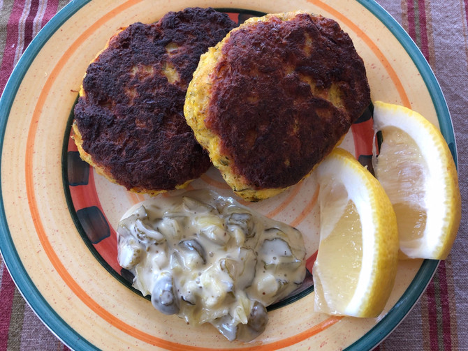Got Leftover Fish? Any Kind? You Are Halfway There! Today's Haddock Cakes, Tips!!