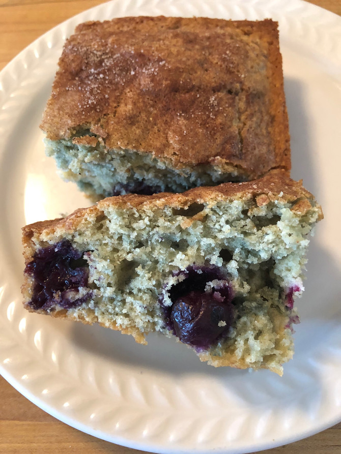 Pauline's Blueberry Coffeecake, I Can Smell It Now, Oh The Memories!! Snakes??
