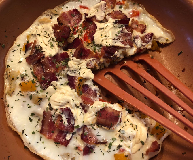 Breakfast?, Lunch?, Dinner?,Try A Simple Egg White Fritatta!!