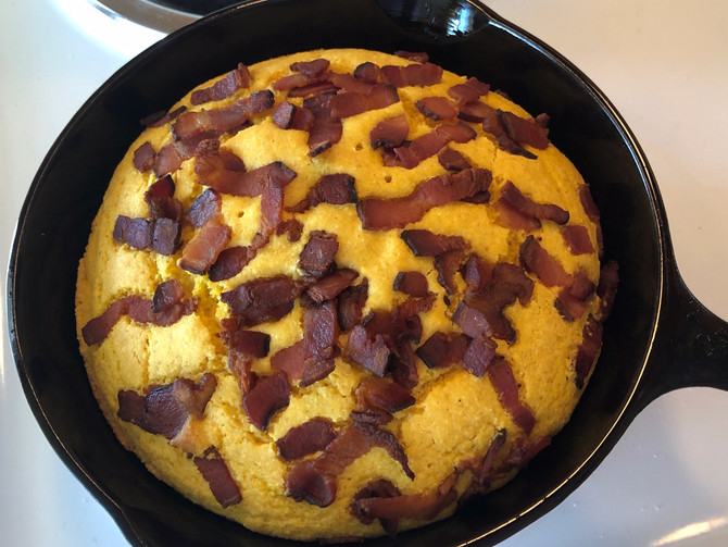 Simple Bacon Pumpkin Cornbread, Anyone Can Do It!!