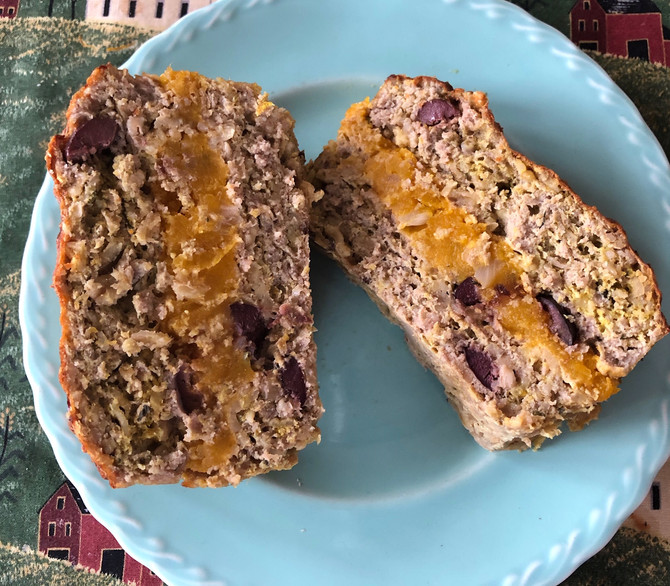 Italian Turkey Loaf Stuffed With Butternut Squash!!