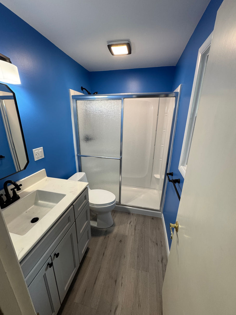 Double bathroom remodel