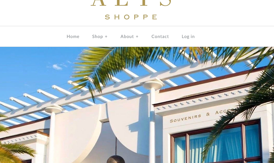 Alys Shoppe retail store