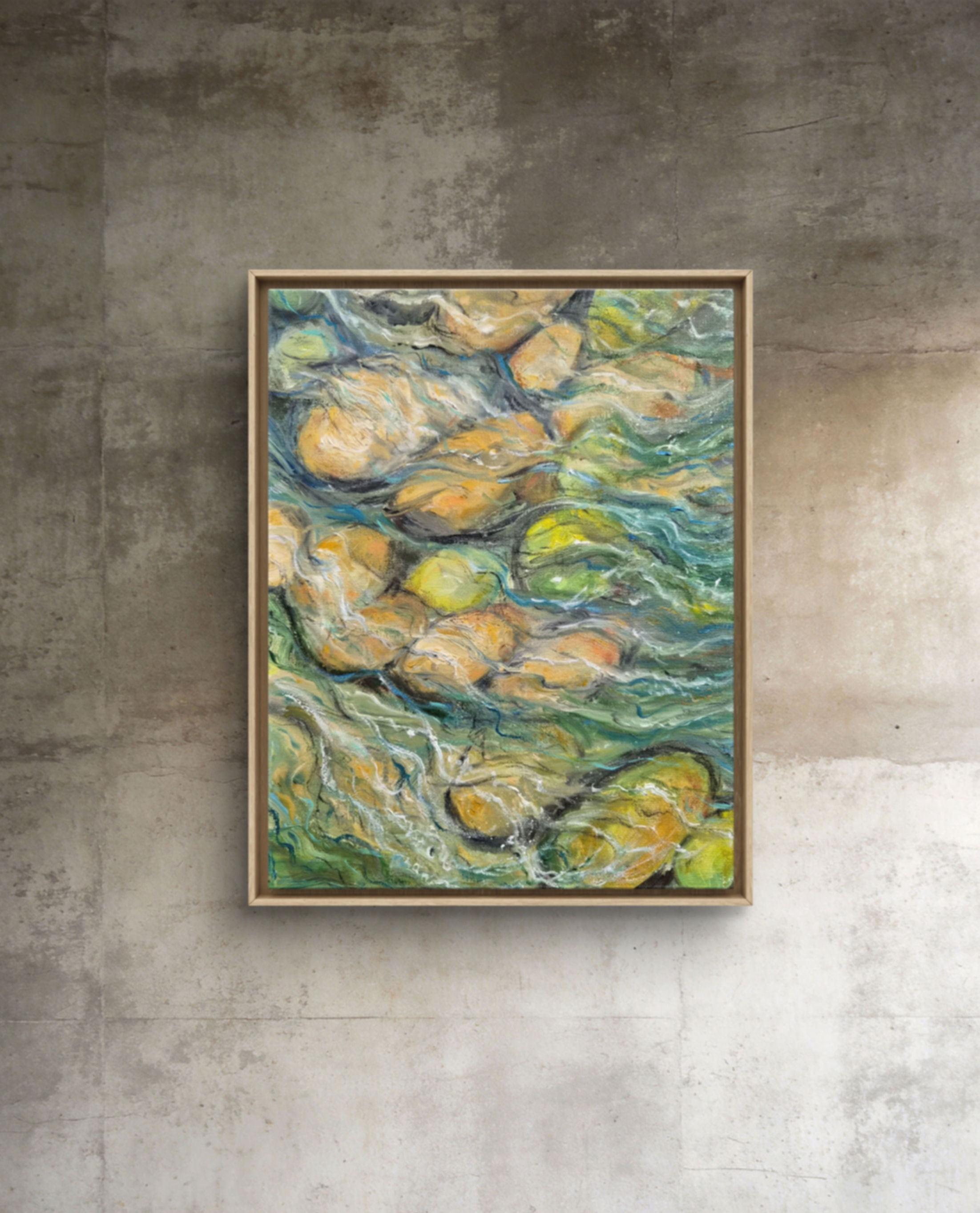 Green River flow - go with the flow painting