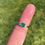 Thumbnail: Antique Emerald Trilogy Ring