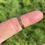 Thumbnail: Victorian 18ct gold MIZPAH ring