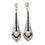Thumbnail: Art Deco Sapphire and Diamond Earrings