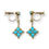 Thumbnail: Victorian Turquoise Earrings