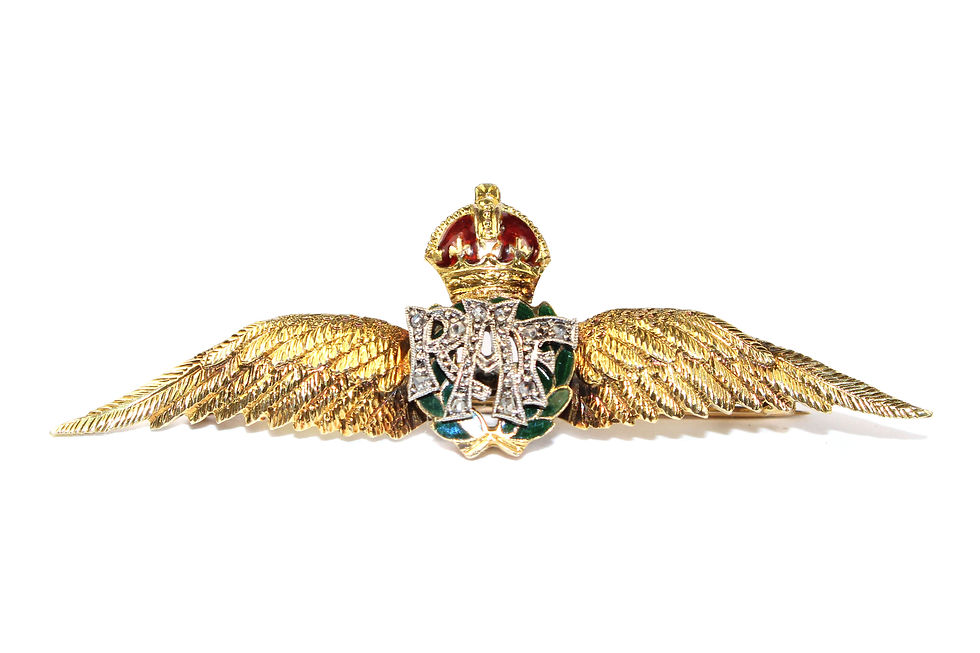 Art Deco RAF Sweetheart Brooch