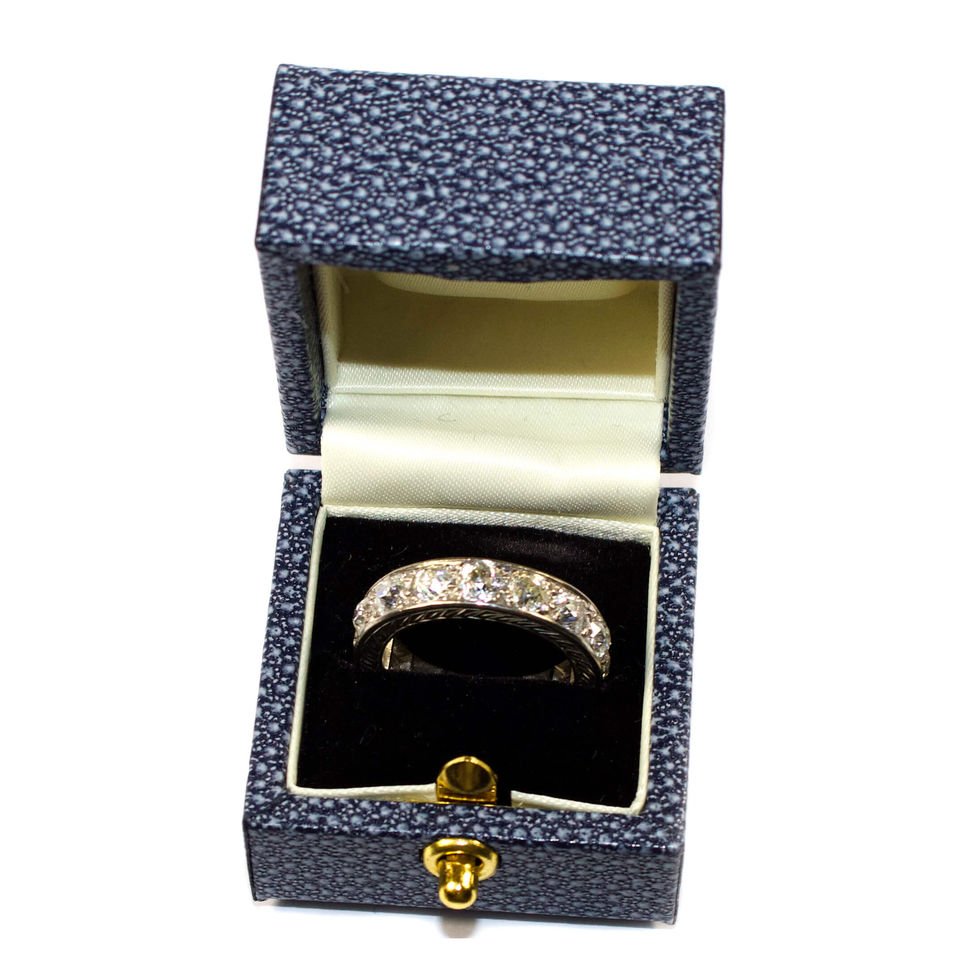 Old Cut Diamond Eternity Ring size M