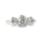 Art Deco Diamond 3 Stone Ring Shropshire