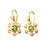 Thumbnail: antique peridot & pearl earrings