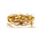 Thumbnail: Art Deco Gold Circle Brooch