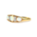 antique Opal and Diamond Ring