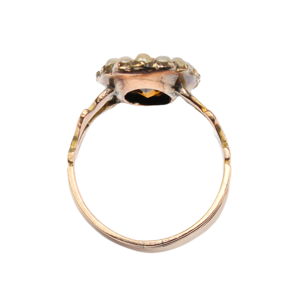 Victorian Citrine Ring UK