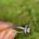 Thumbnail: Art Deco Sapphire Diamond Halo Ring