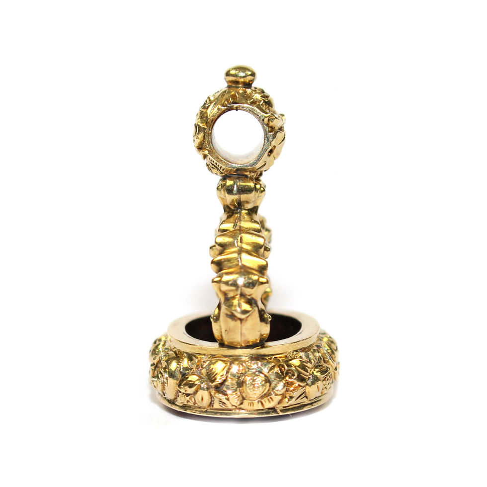 Antique Georgian Amethyst Fob Seal c.1810 UK