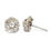 Thumbnail: Edwardian Diamond Cluster Earrings