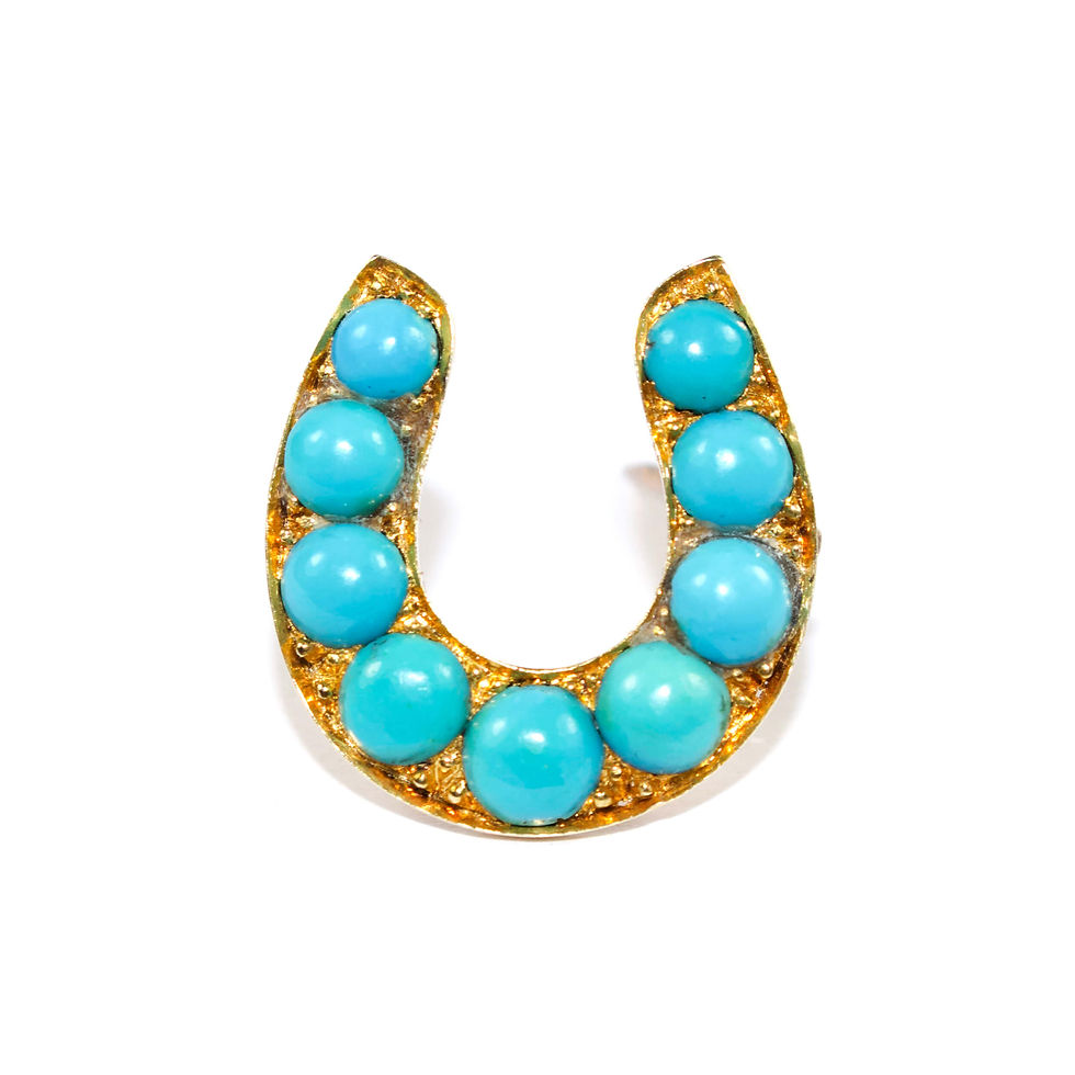 Victorian Horseshoe Brooch