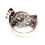 Thumbnail: Art Deco Ruby & Diamond Cocktail Ring