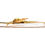 Thumbnail: Gold Dragonfly Brooch