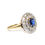 Thumbnail: Art Deco Sapphire & Diamond Ring