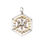 Thumbnail: Antique diamond snowflake pendant