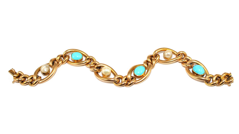Victorian Turquoise Bracelet