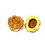Thumbnail: Victorian Gold Vinaigrette Pomander Charm Antique Shrewsbury