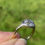 Thumbnail: Antique Bombé Diamond Ring