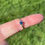 Thumbnail: Antique French cut Sapphire Engagement Ring