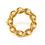 Thumbnail: Edwardian Gold Circle Brooch