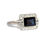Thumbnail: Art Deco Sapphire Diamond Ring