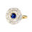 Thumbnail: Edwardian Sapphire & Diamond Engagement Ring
