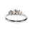Thumbnail: Art deco diamond trilogy engagement ring UK