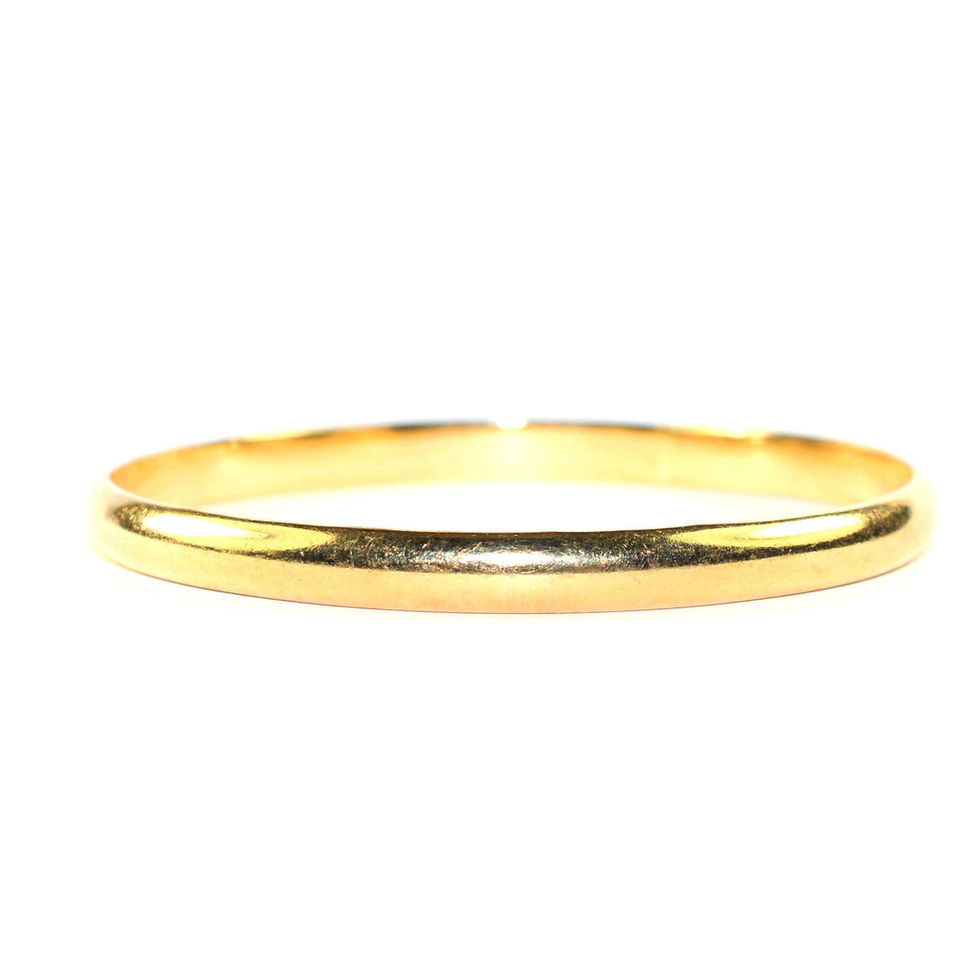 Vintage Solid Gold Bangle