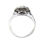 Thumbnail: Art Deco Diamond Target Ring