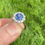 Thumbnail: Art Deco Sapphire Diamond Cluster Ring UK