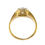 Thumbnail: Antique Ruby and Diamond Engagement Ring