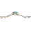 Thumbnail: Art Deco Blue Zircon Bracelet