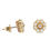 Thumbnail: Pearl & Diamond Cluster Earrings
